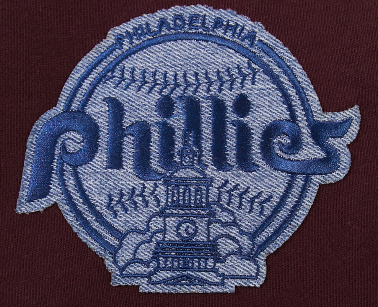 Pro Standard Phillies Pullover Hoodie Image 7 of 7. Tap to open photo gallery.