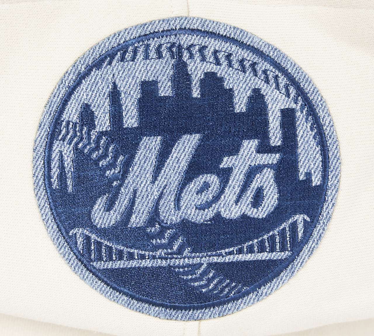 Pro Standard Mets Pullover Hoodie Image 7 of 8. Tap to open photo gallery.