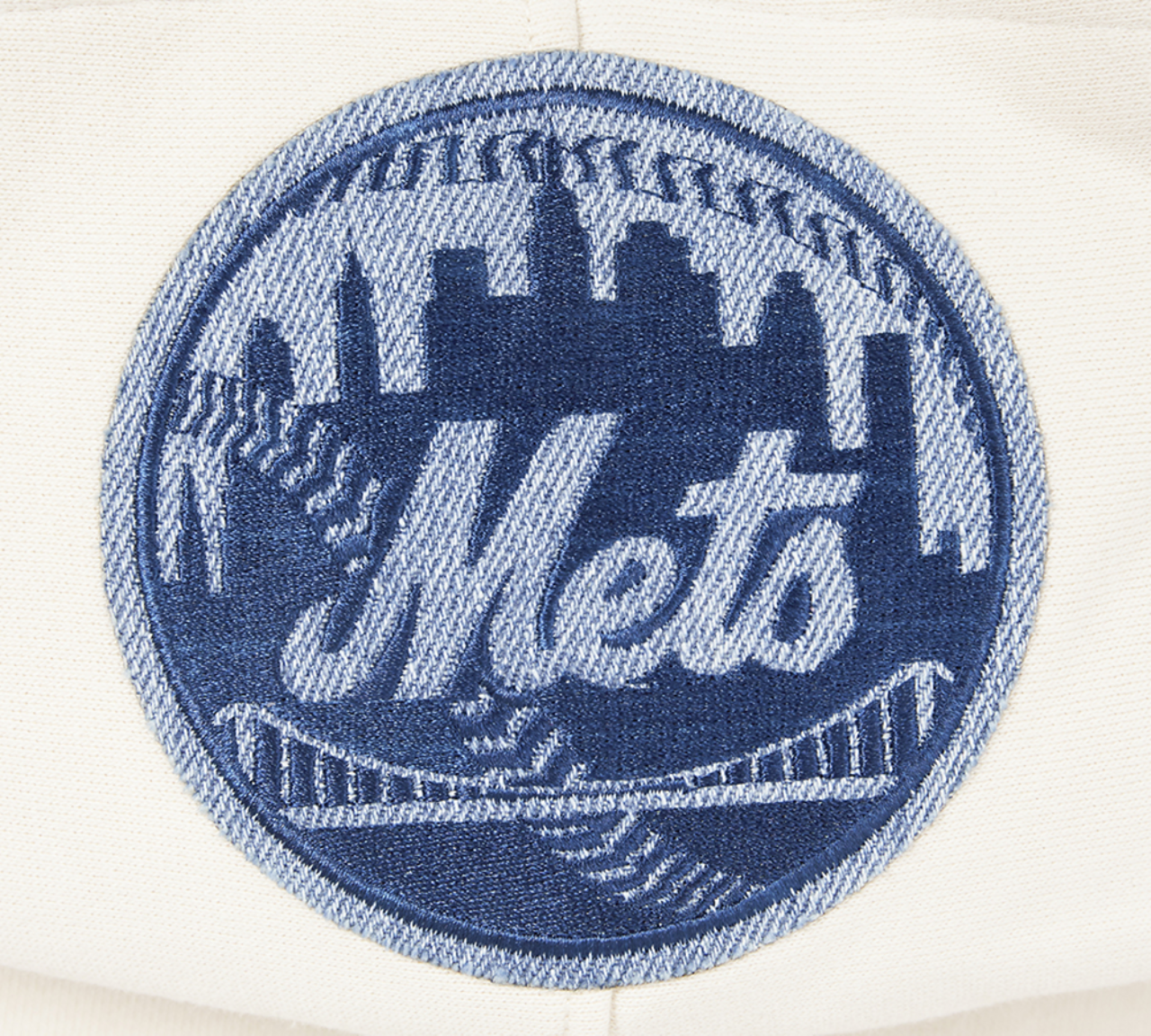 Pro Standard Mets Pullover Hoodie Image 7 of 8. Tap to open photo gallery.
