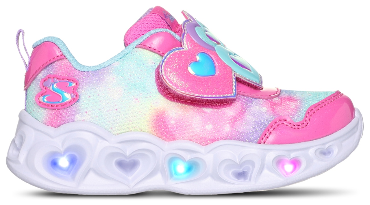 Skechers Heart Lights Image 6 de 6. Appuyez pour ouvrir la galerie de photos.