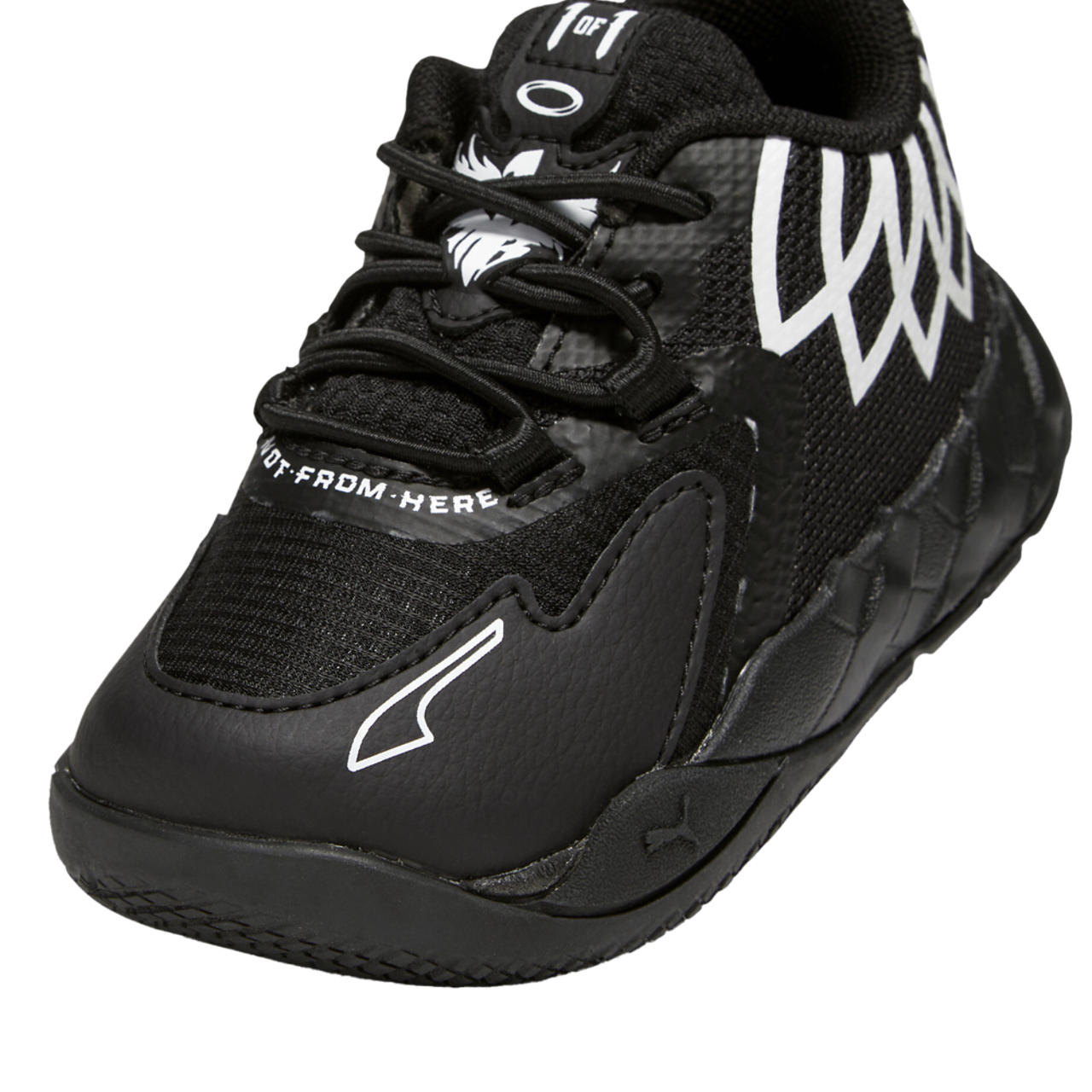 PUMA MB．1 PUMA Lamelo Ball MB.01 Low White Black Mens Size 11