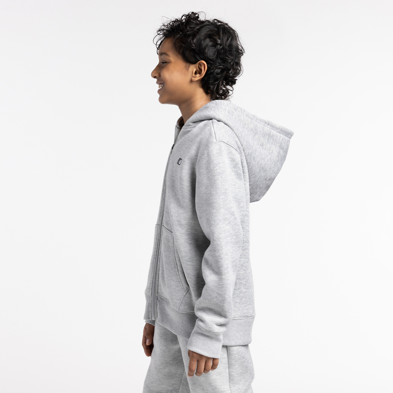 New Balance Classic Full-Zip Fleece Image 3 of 5. Tap to open photo gallery.