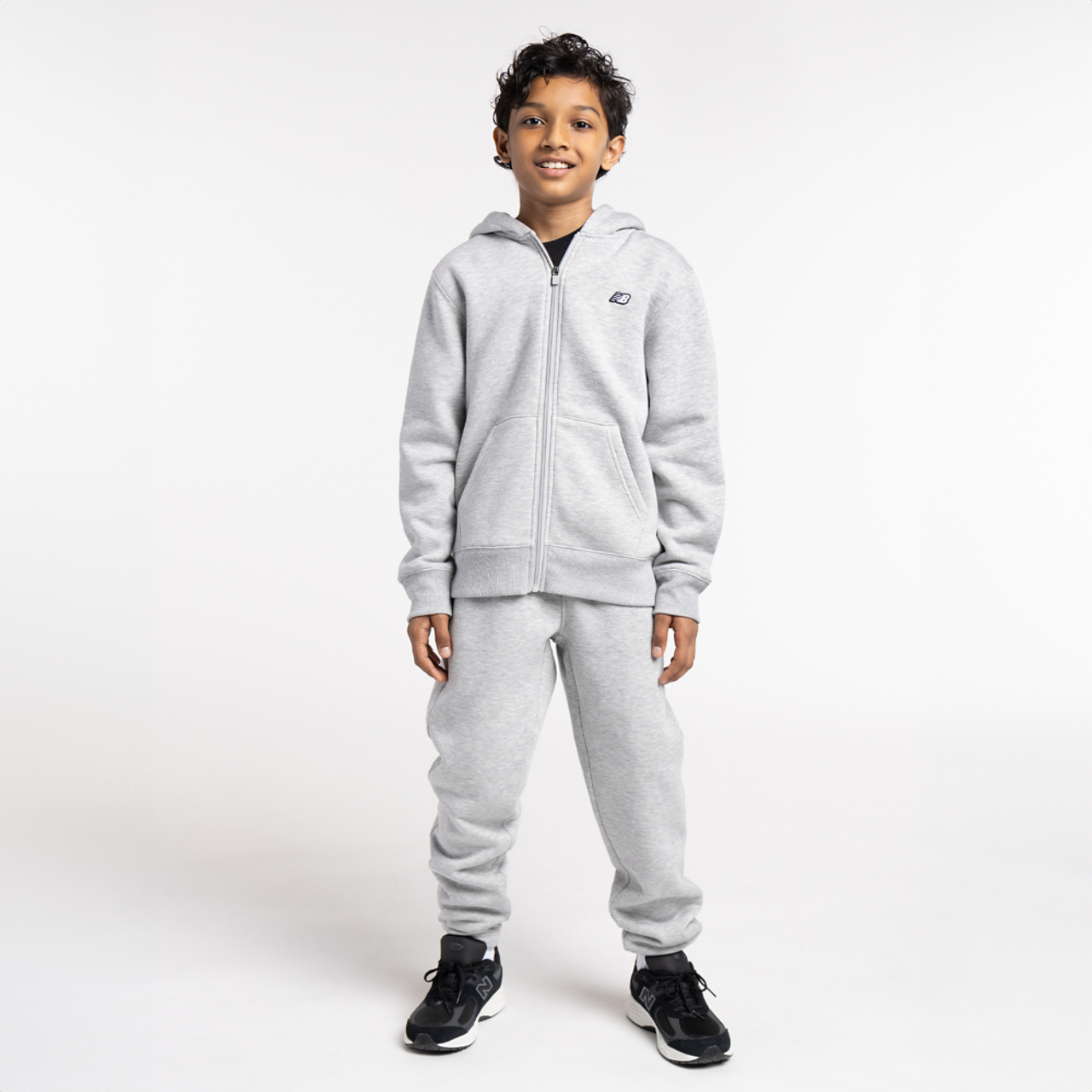 New Balance Classic Full-Zip Fleece - Boys' Grade School | Kids