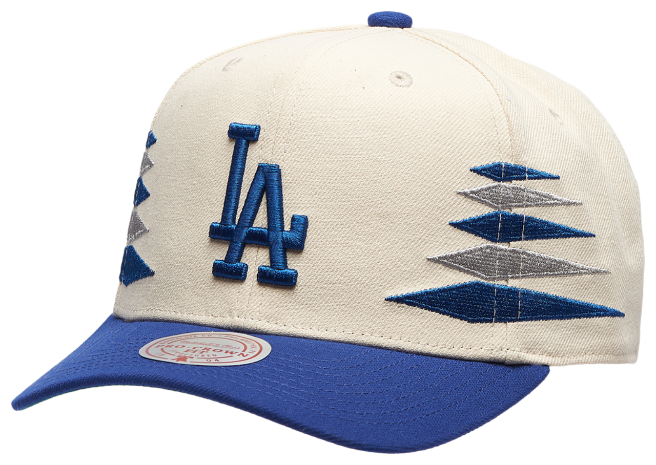 Mitchell & Ness Dodgers Diamond Pro Pinch Cap Image 1 of 5. Tap to open photo gallery.
