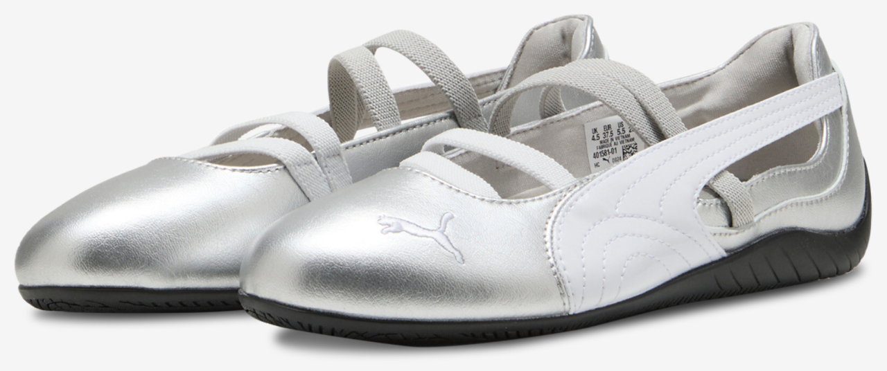 PUMA Speedcat Ballet Metallic Image 6 of 9. Tap to open photo gallery.