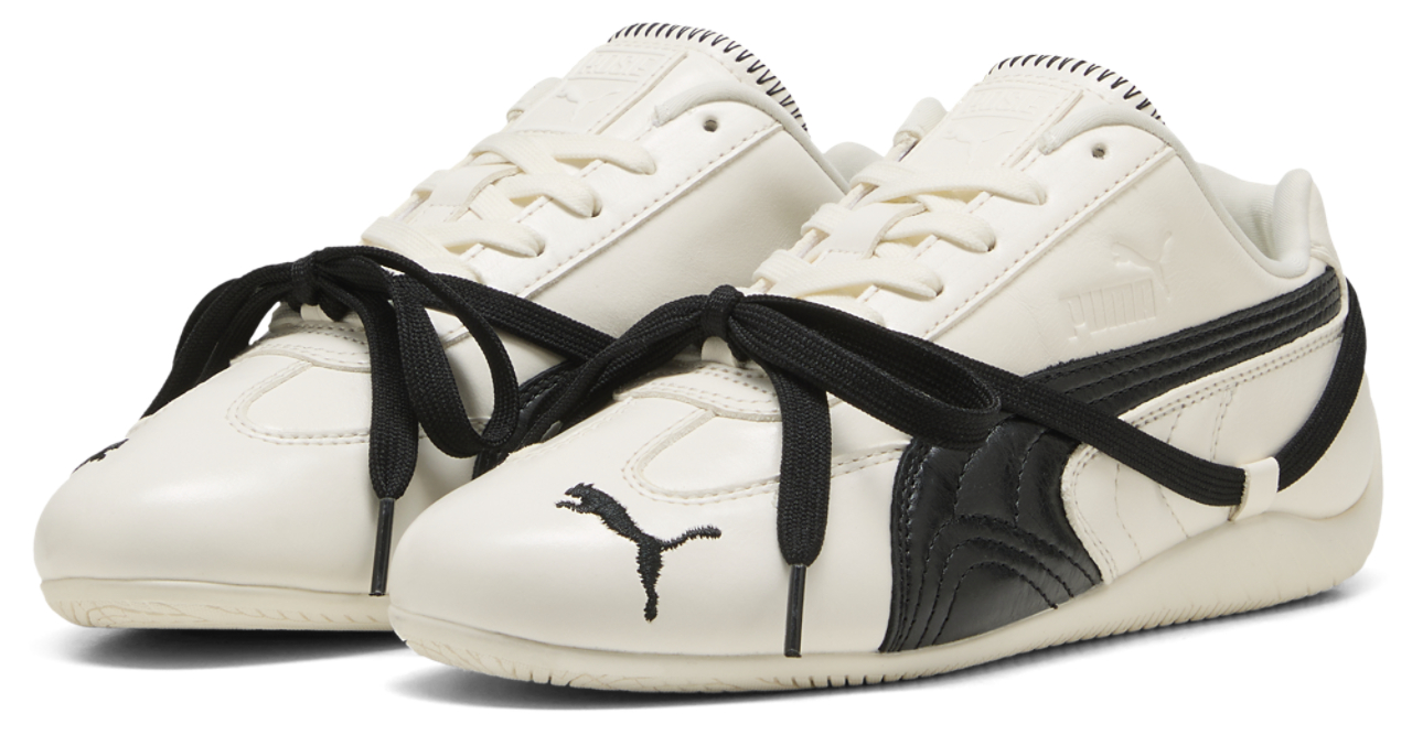 【新品未使用】【PUMA】SPEEDCAT PRM X ROSE 23.5 PUMA SPEEDCAT PRM x ROSE PUMA BLACK-WARM WHITE（プーマ