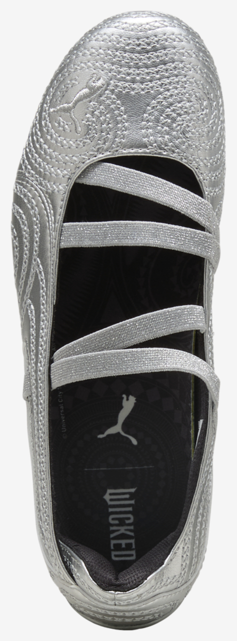 PUMA x Wicked Speedcat Ballet Silver Slippers Image 4 of 7. Tap to open photo gallery.