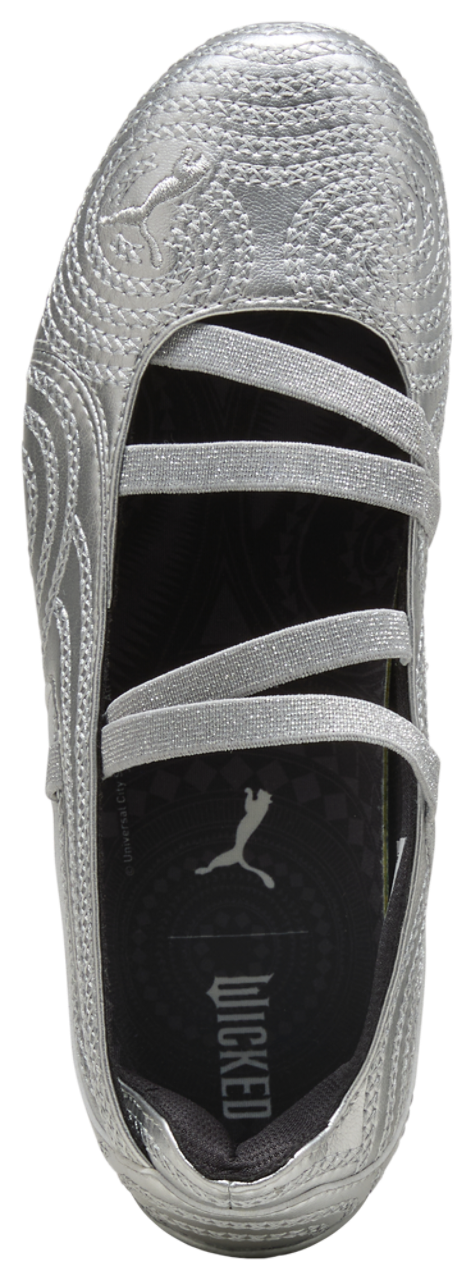 PUMA x Wicked Speedcat Ballet Silver Slippers Image 4 of 7. Tap to open photo gallery.