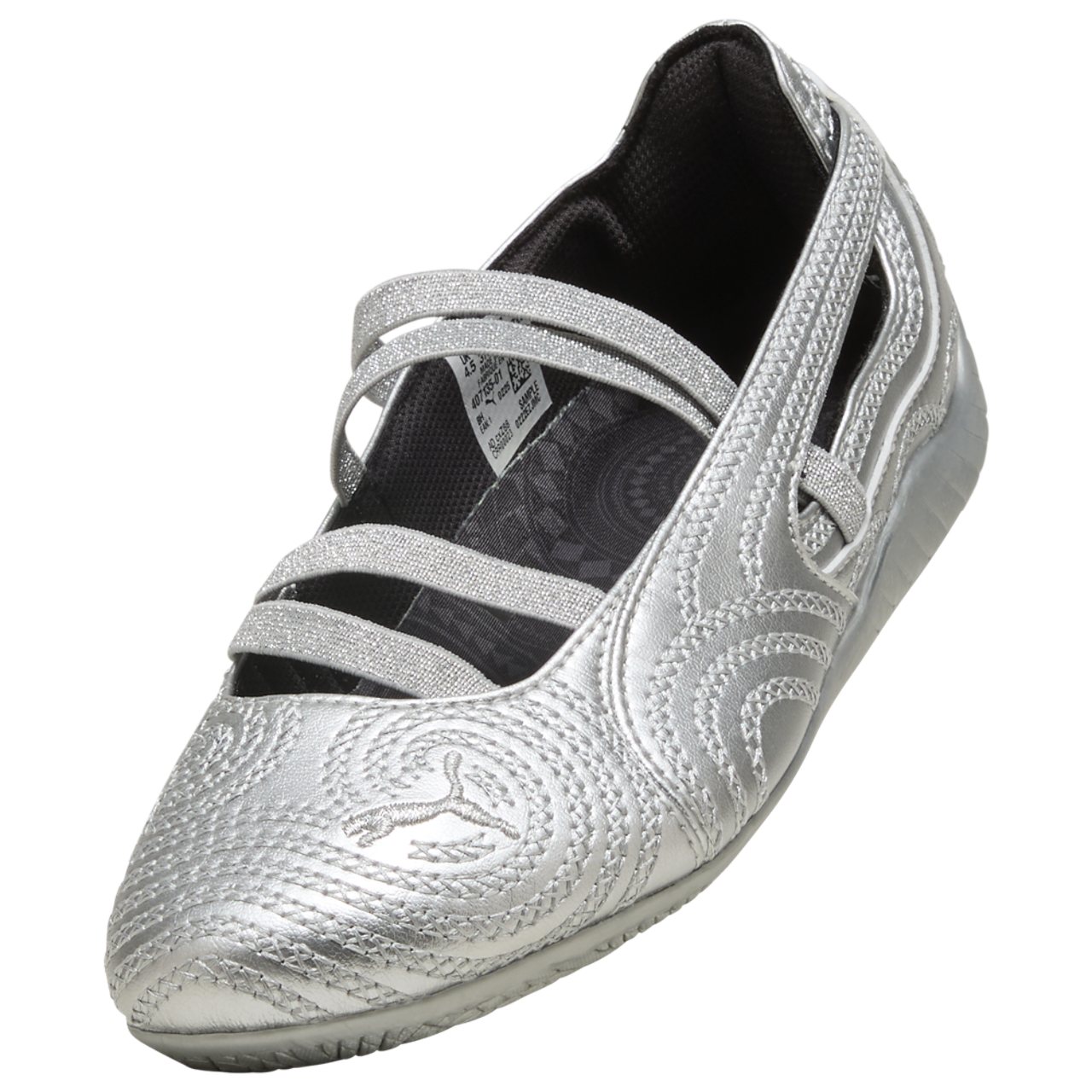 PUMA x Wicked Speedcat Ballet Silver Slippers Image 7 of 7. Tap to open photo gallery.