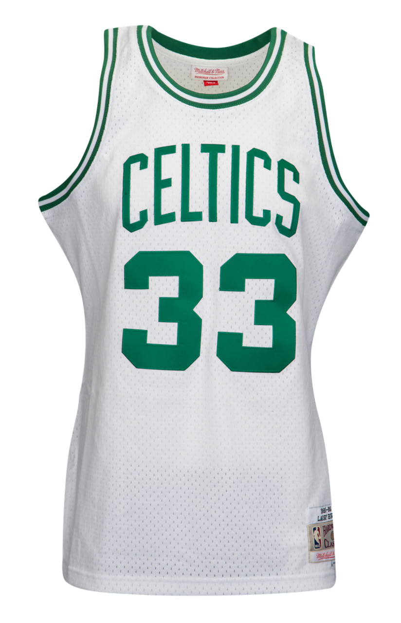 Mitchell & Ness Celtics Swingman Jersey Image 2 of 2. Tap to open photo gallery.