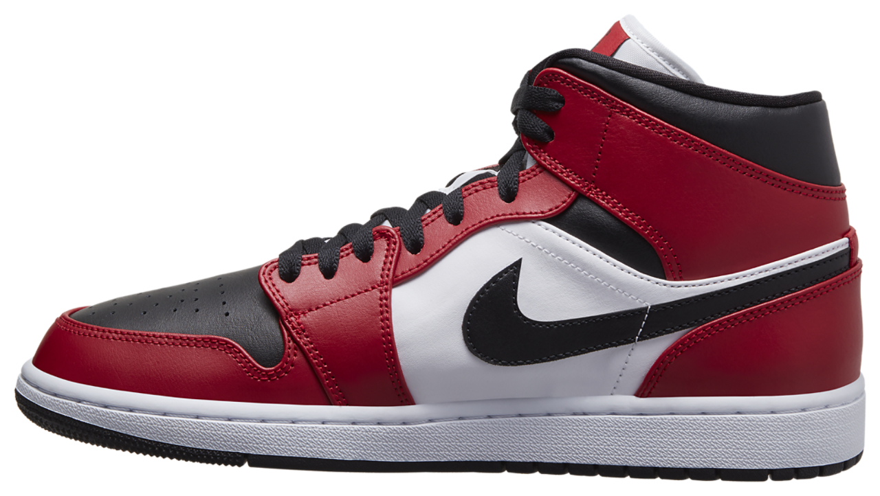 Jordan AJ 1 Mid  Image 2 of 9. Tap to open photo gallery.