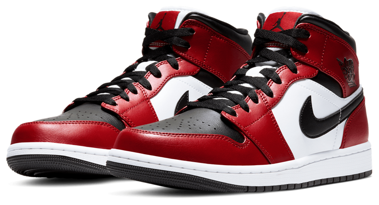 Jordan AJ 1 Mid  Image 7 of 9. Tap to open photo gallery.