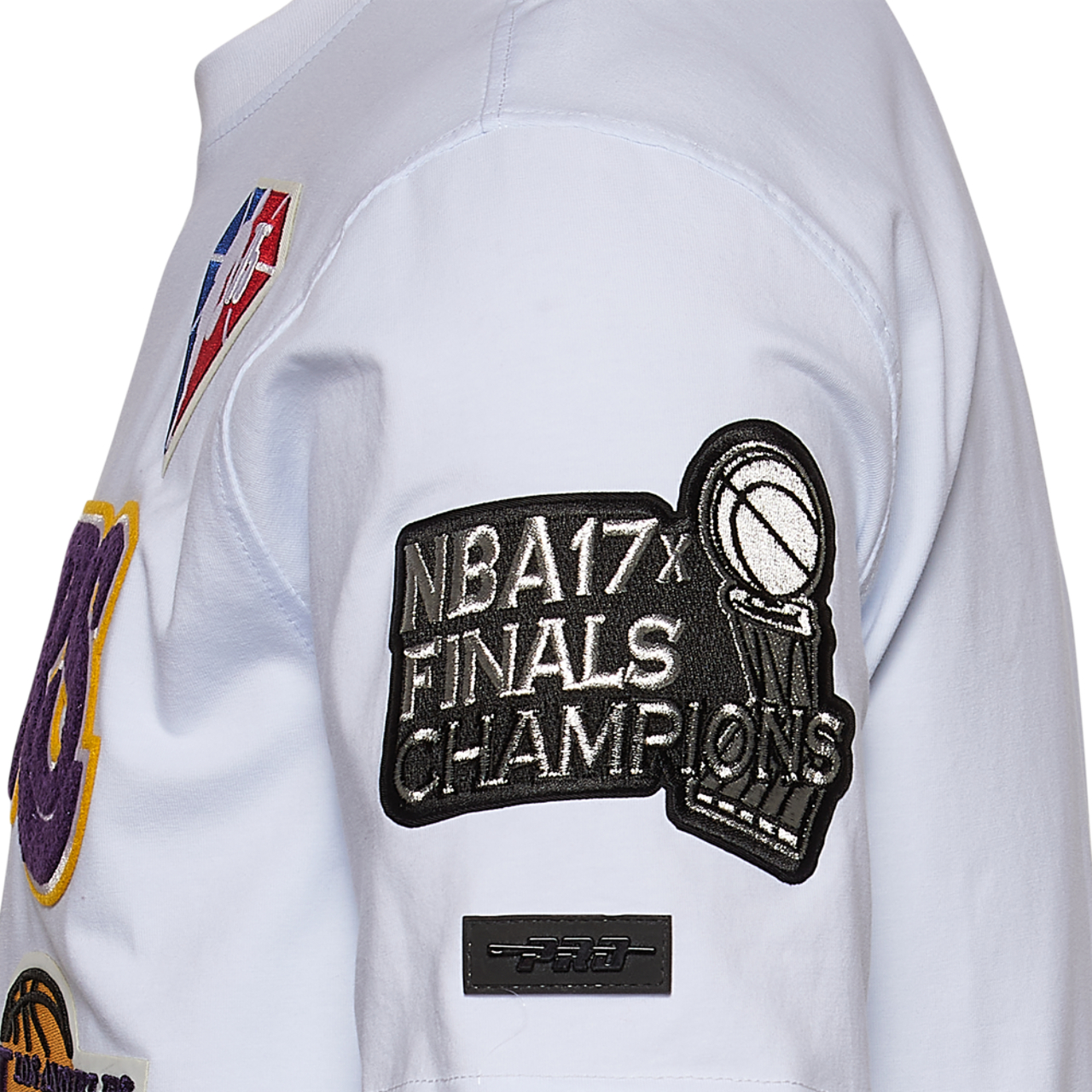 Pro Standard Lakers Logo T-Shirt Image 2 of 3. Tap to open photo gallery.