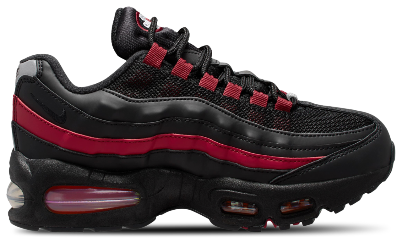 Nike Air Max 95 レッド/ブラック Nike Air Max 95 BB Leather - Boys' Grade School | Foot Locker
