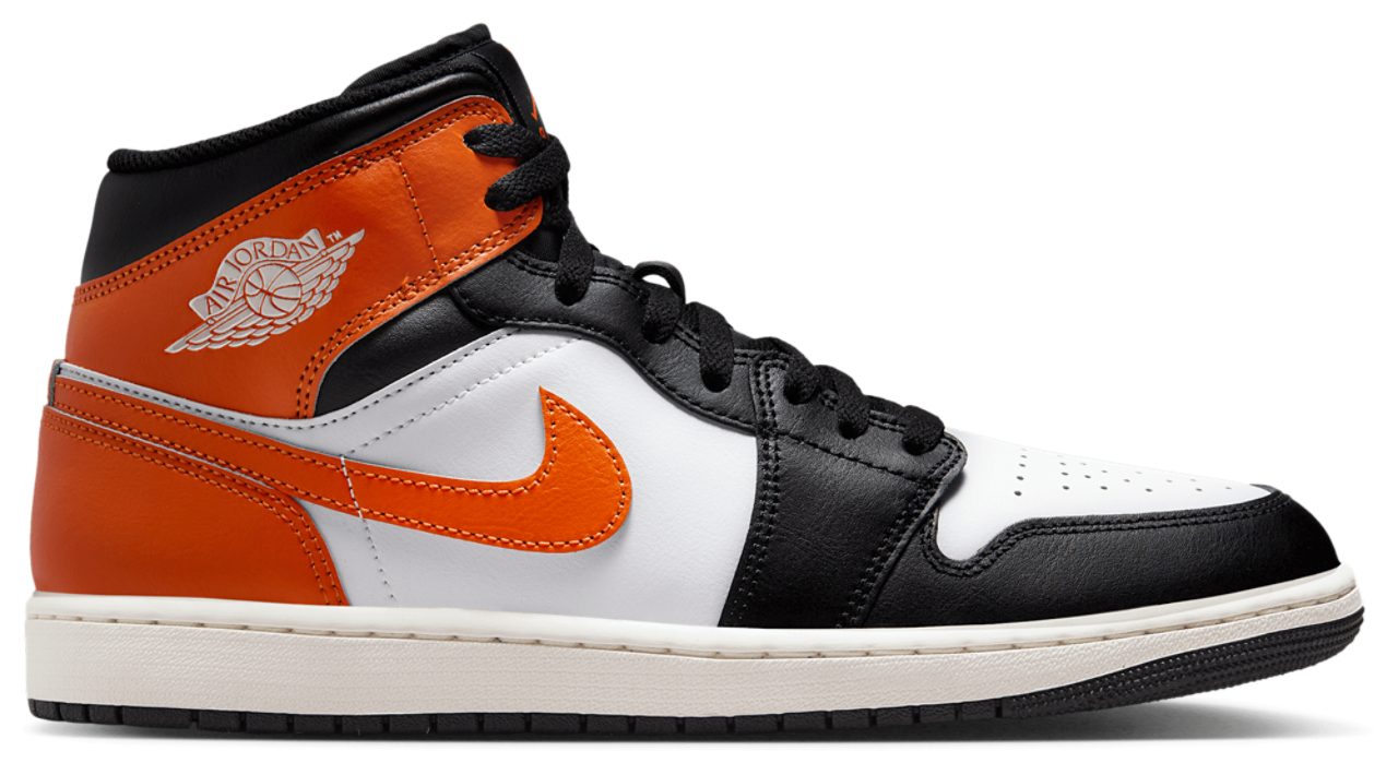 Jordan AJ 1 Mid  Image 1 of 5. Tap to open photo gallery.