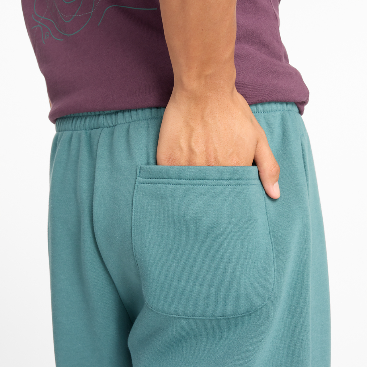 New Balance Sport Essentials Fleece Joggers Image 5 of 6. Tap to open photo gallery.