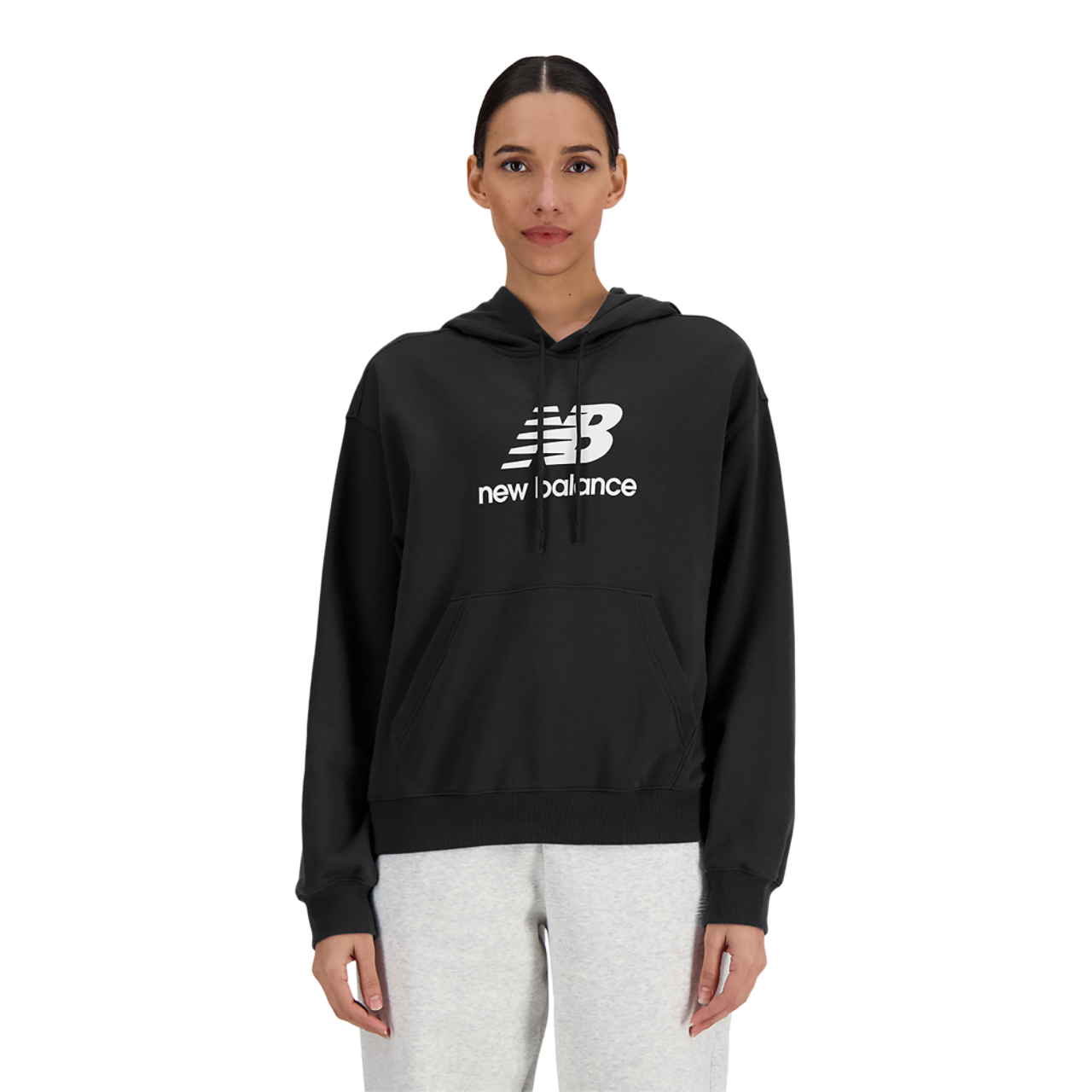 New Balance Sport Essentials Fleece Logo Hoodie - Women's | Foot