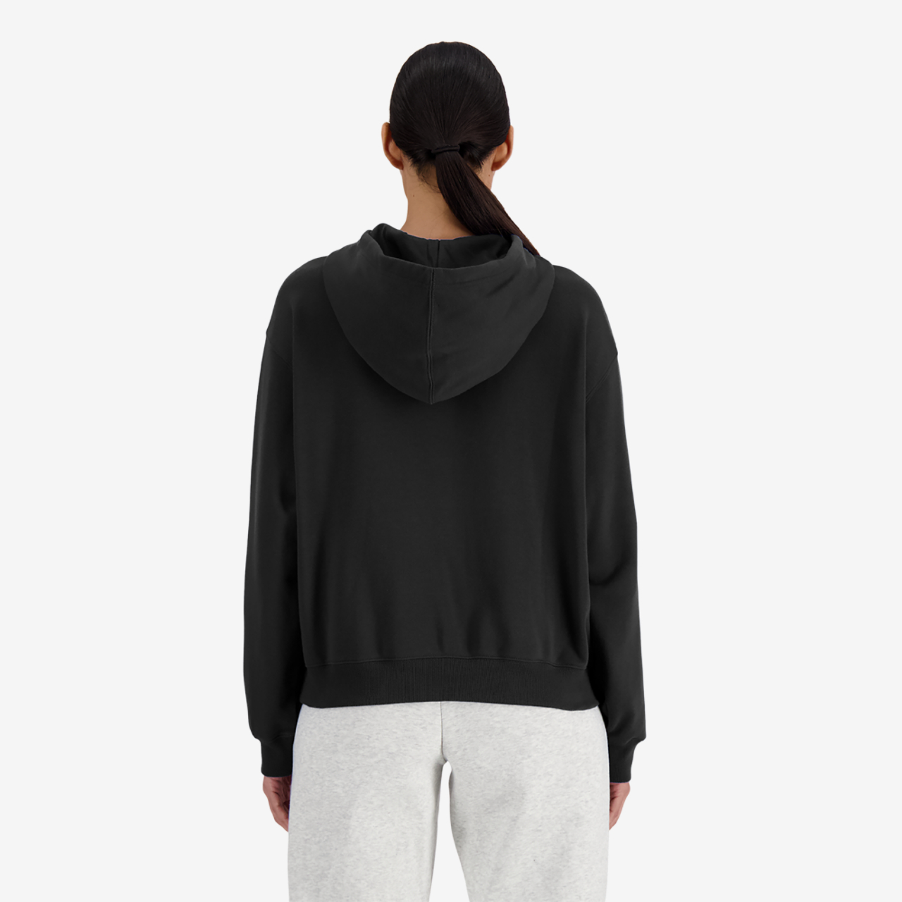 New Balance Sport Essentials Fleece Logo Hoodie Image 2 of 4. Tap to open photo gallery.