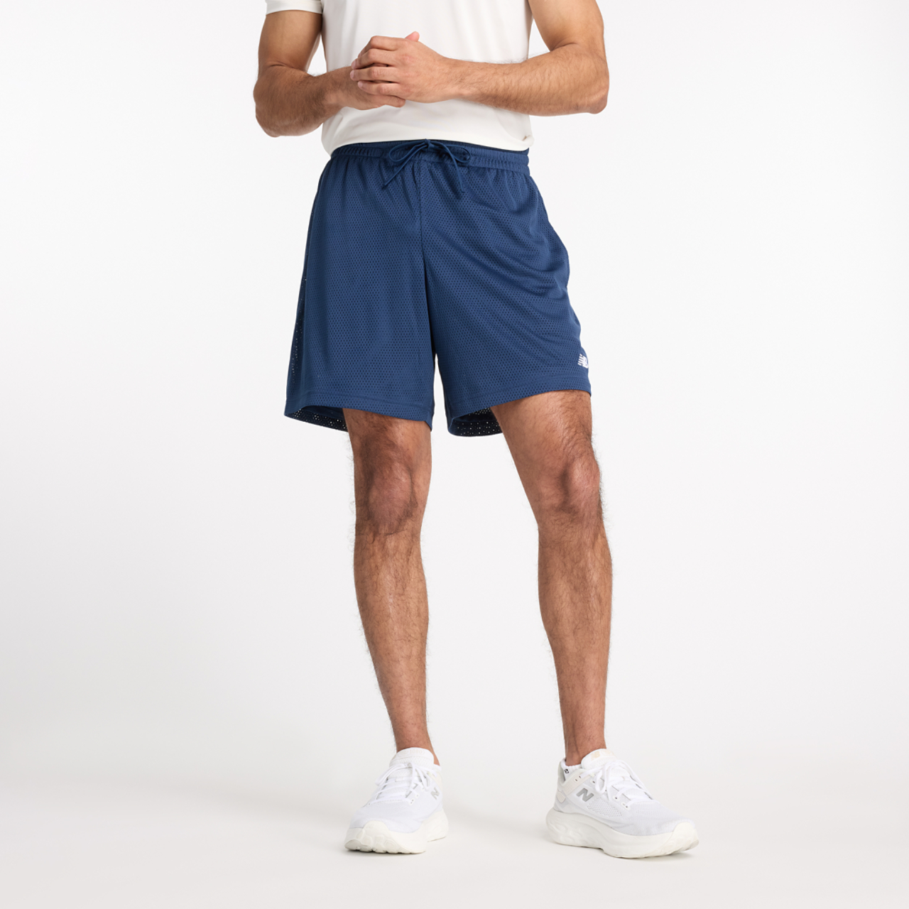 New Balance Sport Essentials 7 Inch Mesh Short Image 1 of 4. Tap to open photo gallery.