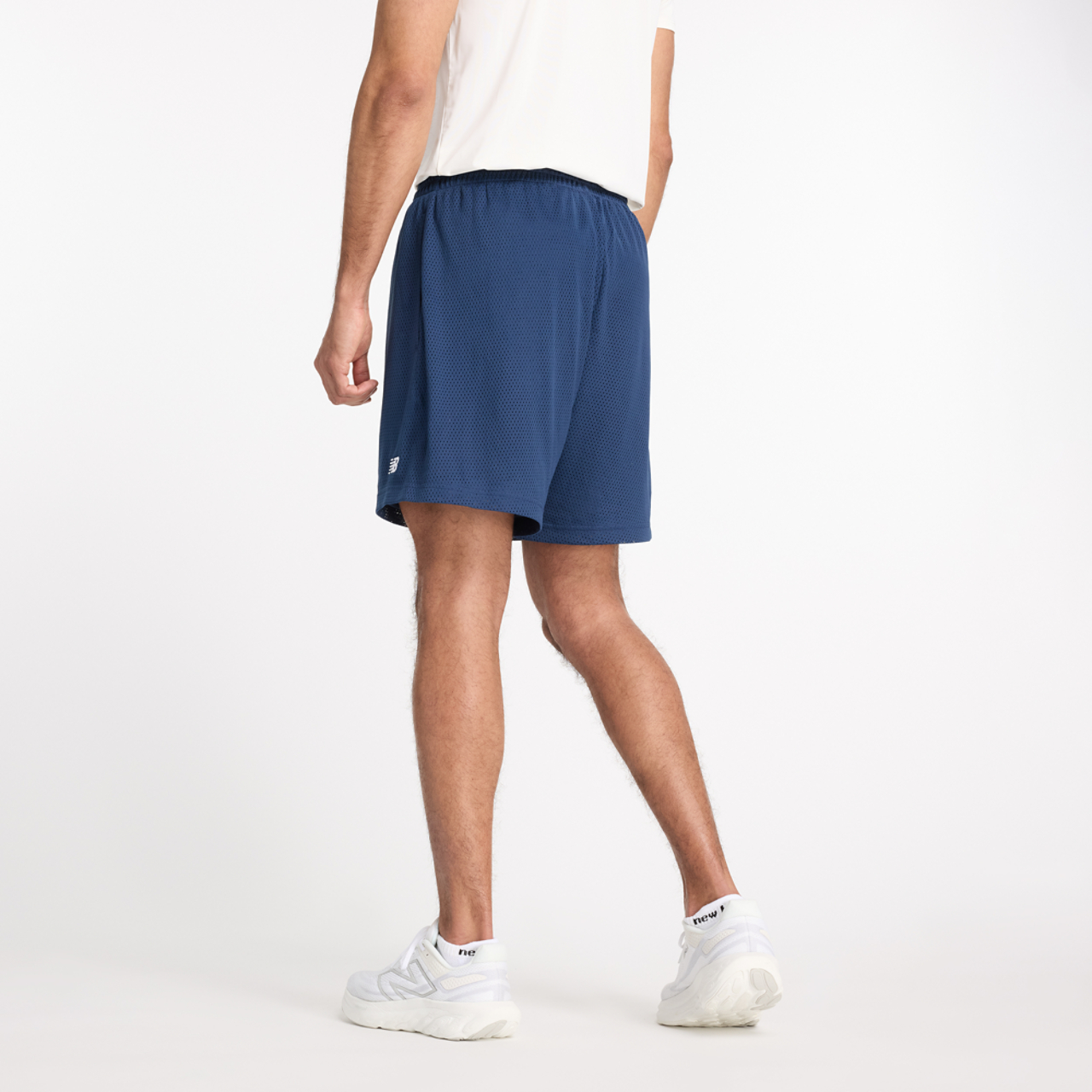 New Balance Sport Essentials 7 Inch Mesh Short Image 2 of 4. Tap to open photo gallery.