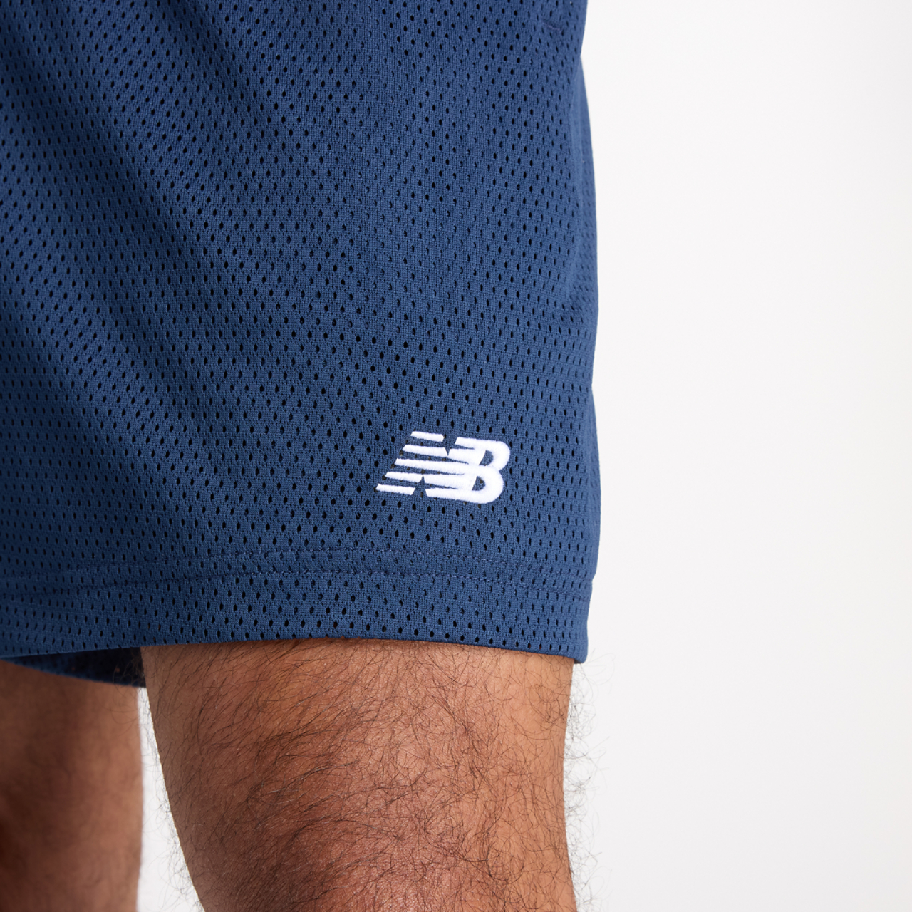 New Balance Sport Essentials 7 Inch Mesh Short Image 4 of 4. Tap to open photo gallery.