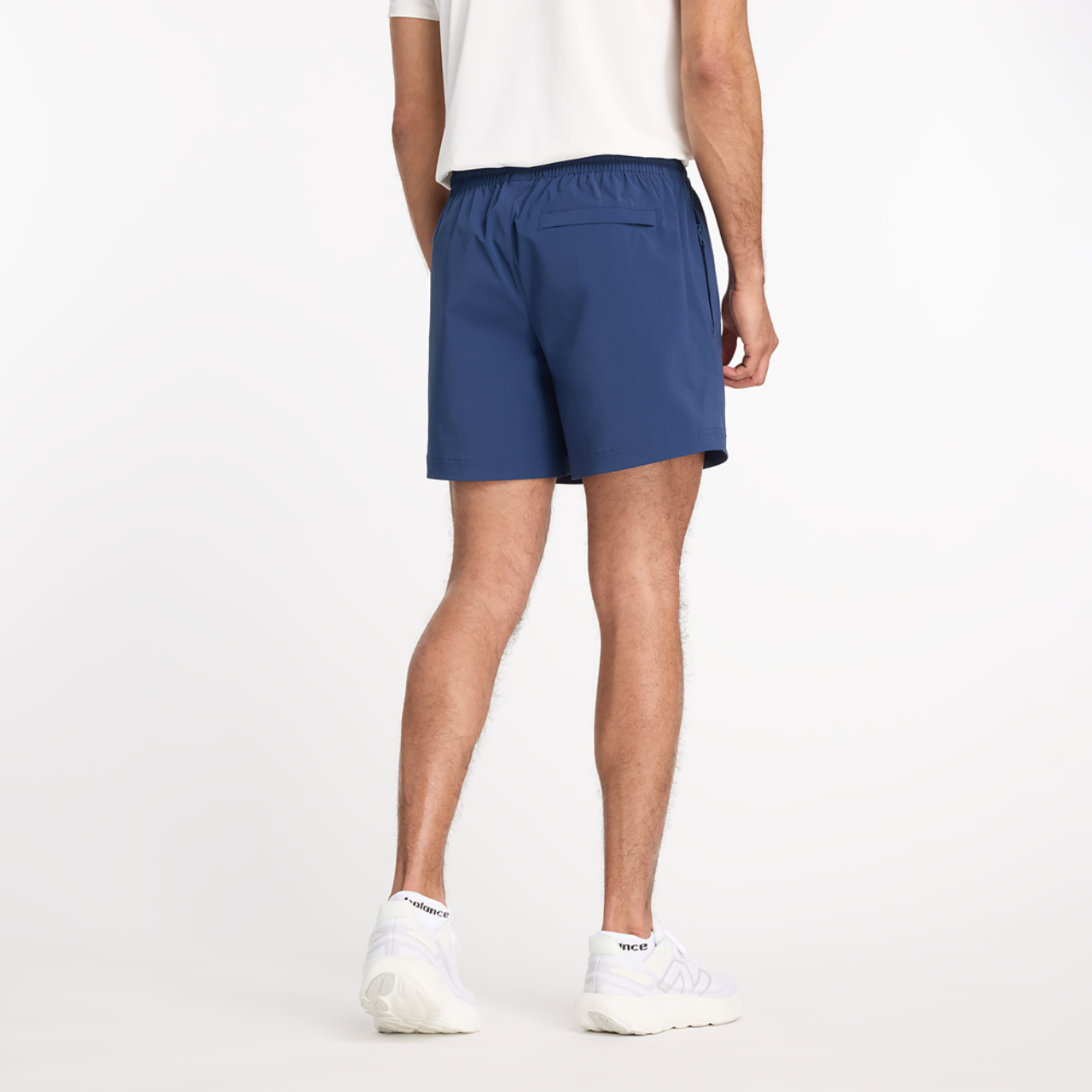 New Balance Athletics Stretch Woven 5" Shorts Image 2 of 4. Tap to open photo gallery.