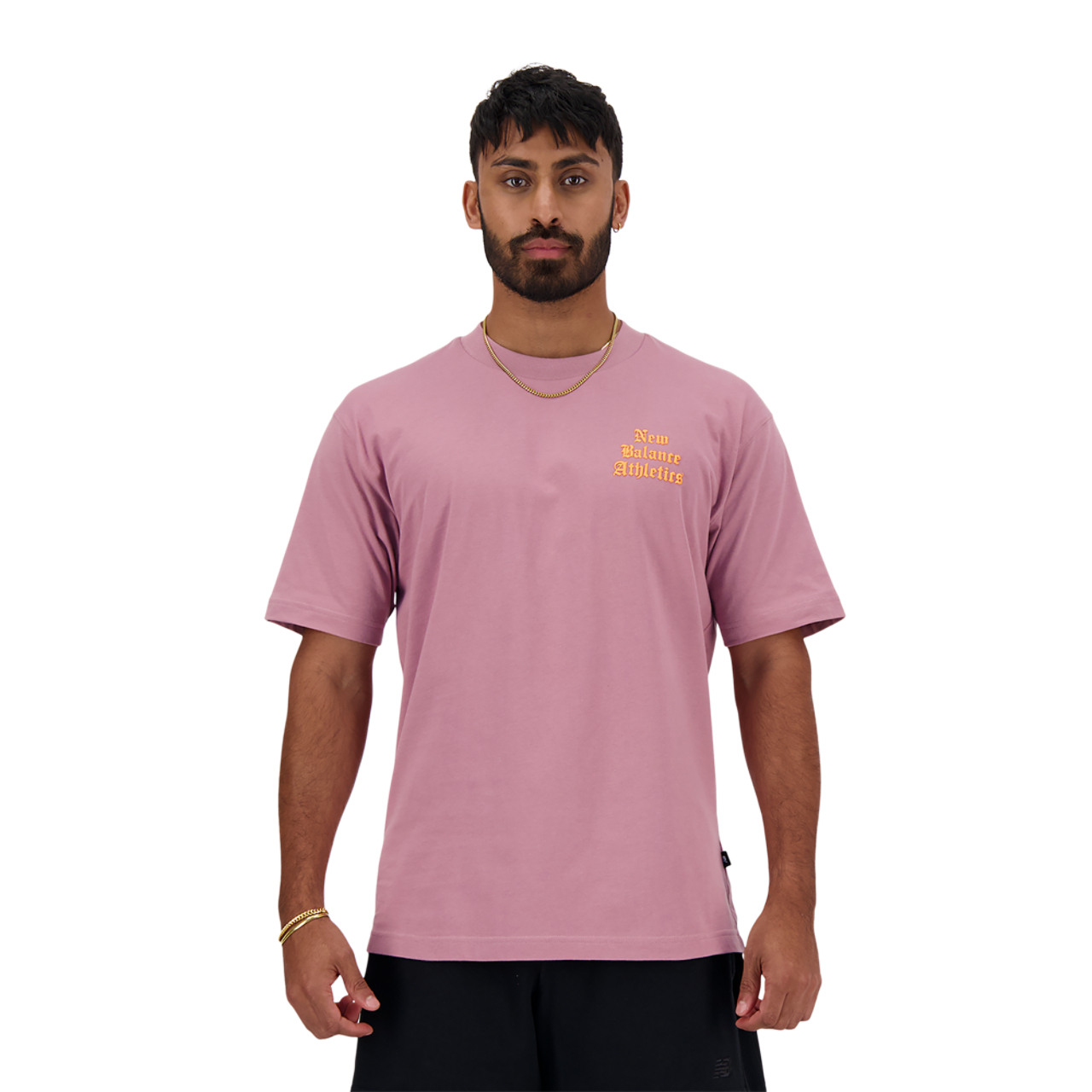 New Balance Sport Essentials Logo Puff T-Shirt Image 1 of 3. Tap to open photo gallery.