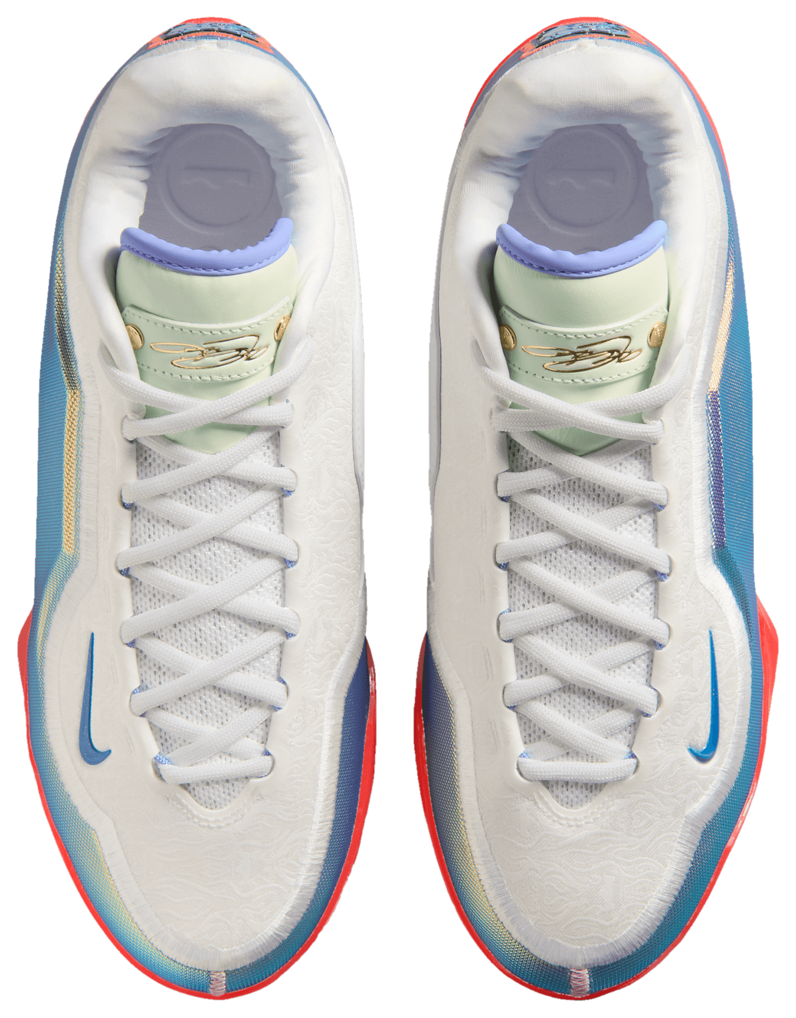 Nike Lebron XXIII - Gold/Grey/Orange - Image 4