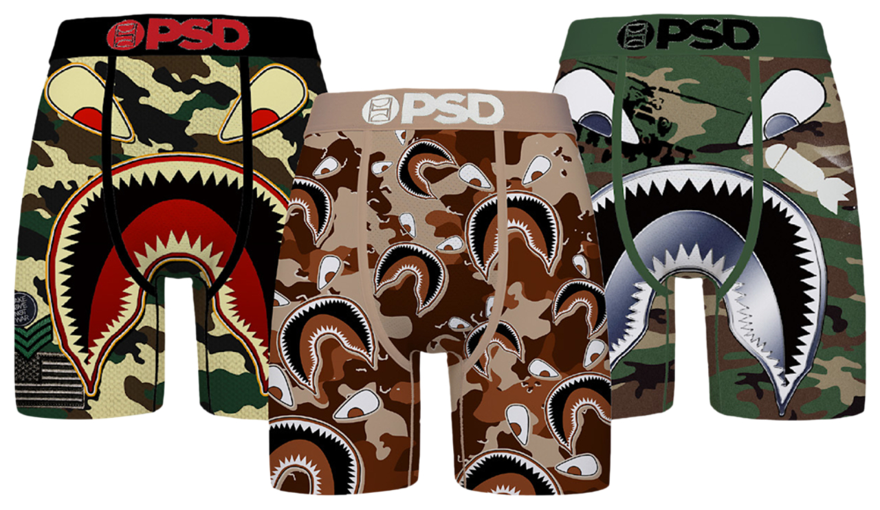 PSD WF Military 3 Pack Briefs Image 1 of 1. Tap to open photo gallery.