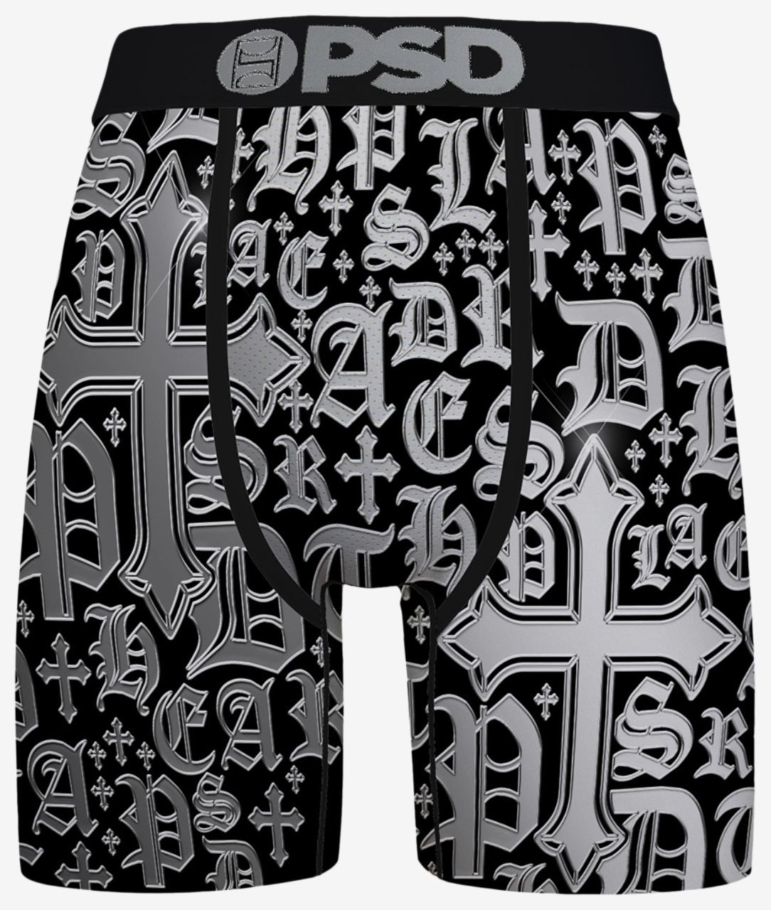 PSD Chrome Letters Briefs Image 1 of 2. Tap to open photo gallery.