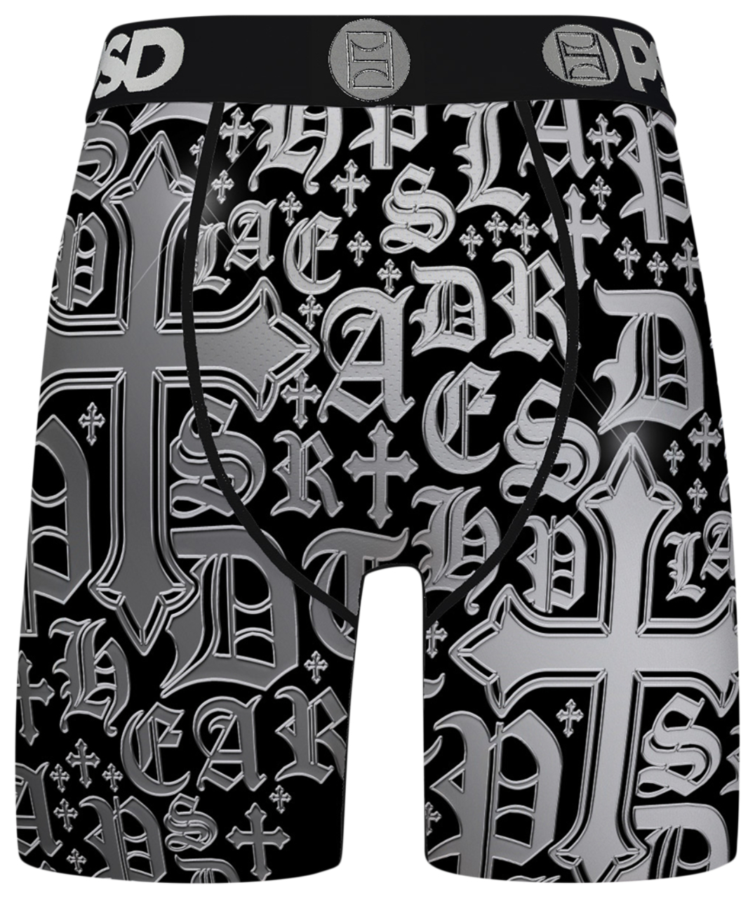 PSD Chrome Letters Briefs Image 2 of 2. Tap to open photo gallery.