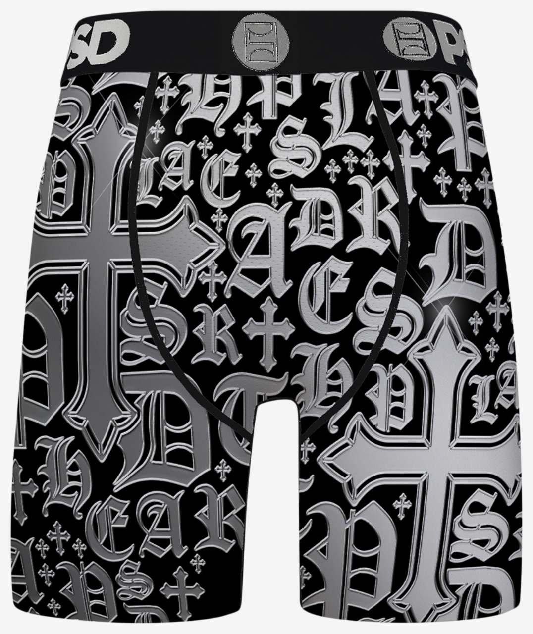 PSD Chrome Letters Briefs Image 2 of 2. Tap to open photo gallery.