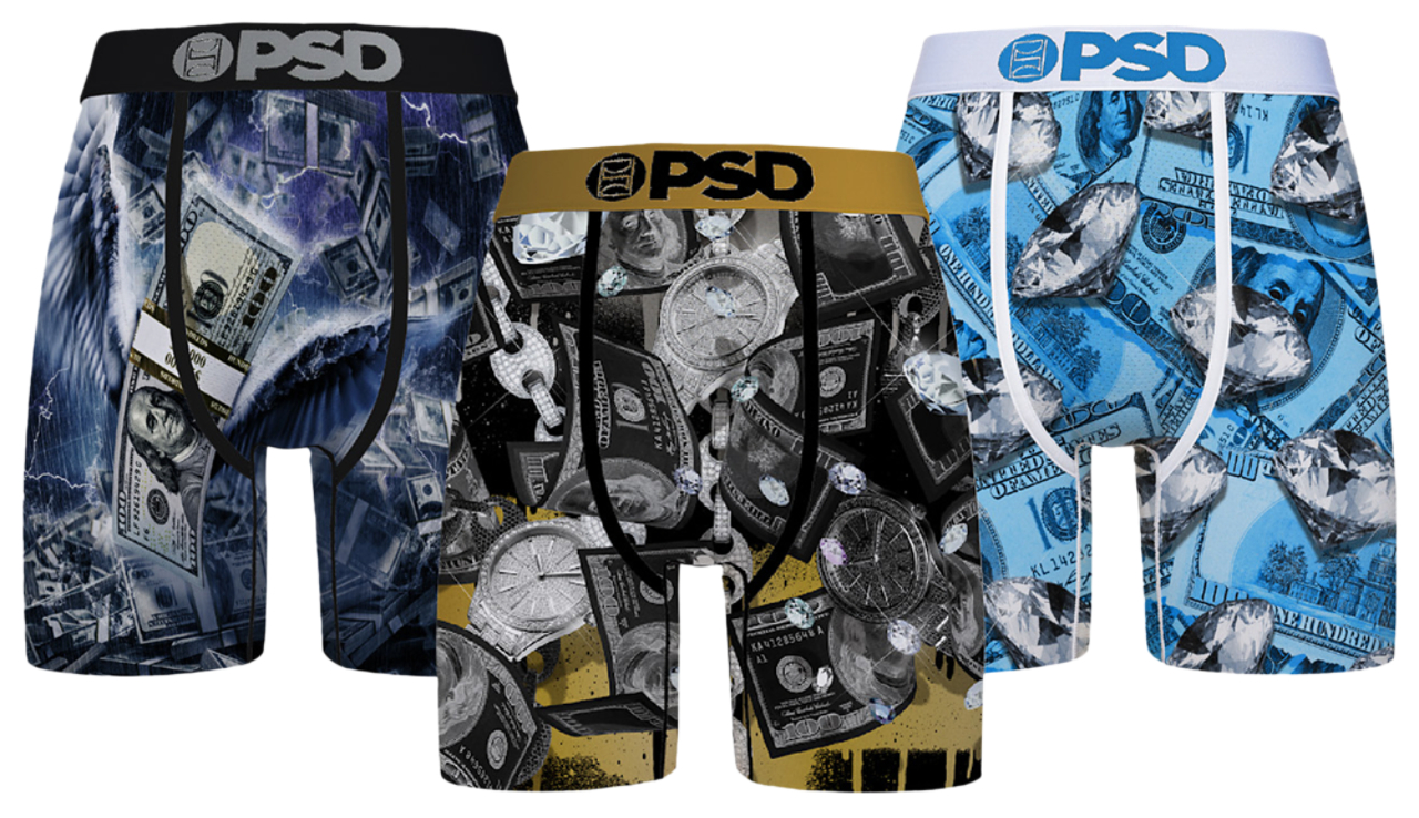 PSD High Roller 3 Pack Briefs Image 1 of 1. Tap to open photo gallery.