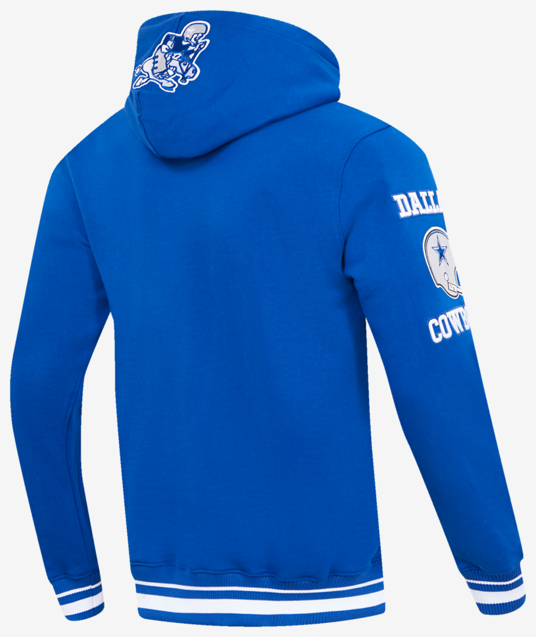Pro Standard Cowboys Pullover Hoodie Image 4 of 8. Tap to open photo gallery.