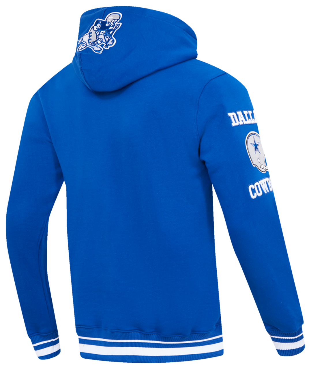 Pro Standard Cowboys Pullover Hoodie Image 4 of 8. Tap to open photo gallery.