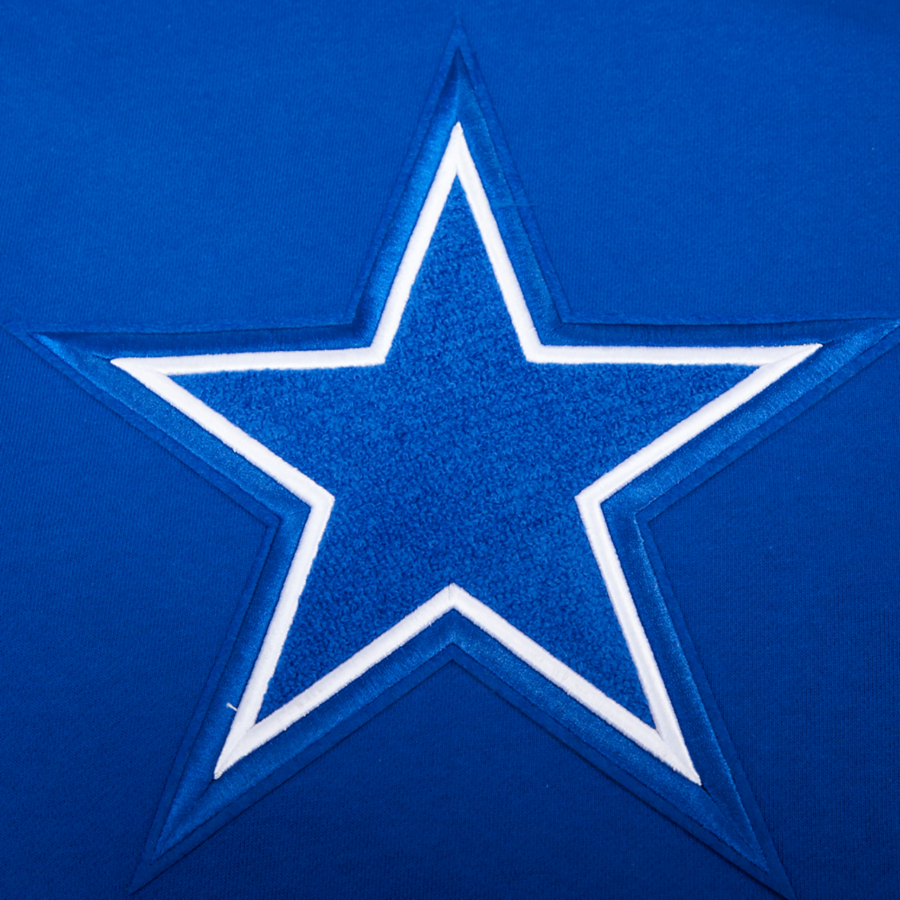 Pro Standard Cowboys Pullover Hoodie Image 5 of 8. Tap to open photo gallery.