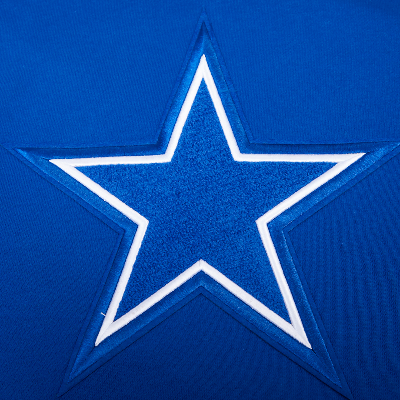 Pro Standard Cowboys Pullover Hoodie Image 5 of 8. Tap to open photo gallery.