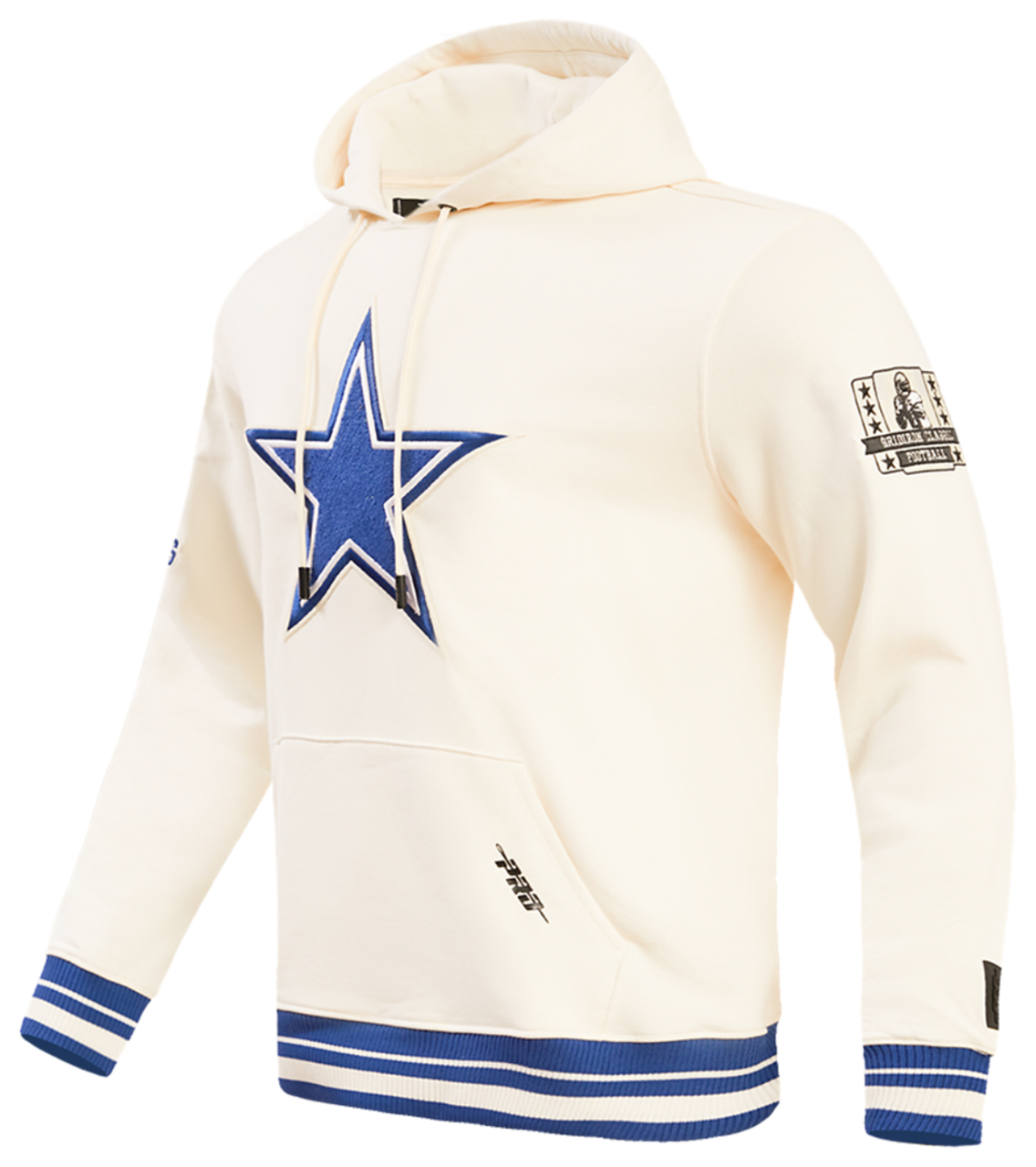 Pro Standard Cowboys Pullover Hoodie Image 3 of 8. Tap to open photo gallery.