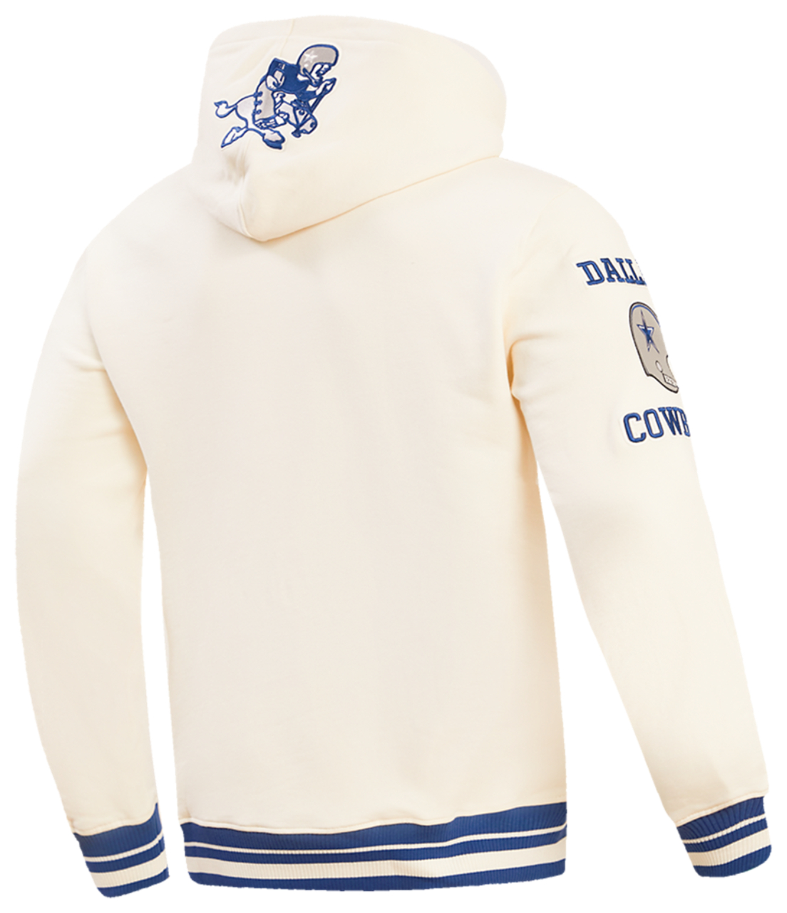 Pro Standard Cowboys Pullover Hoodie Image 4 of 8. Tap to open photo gallery.