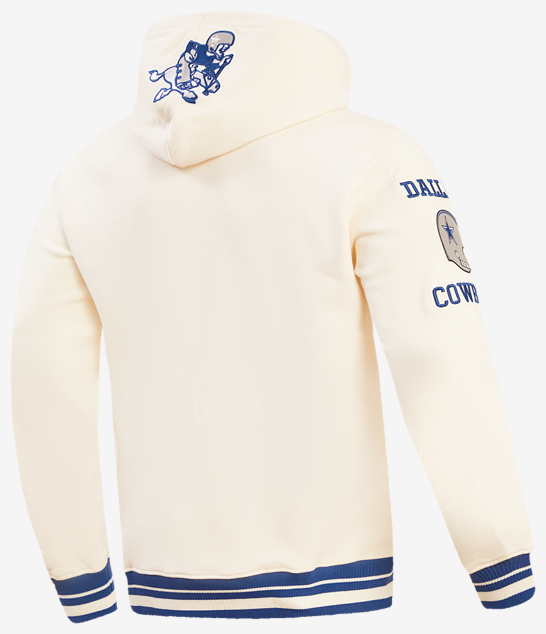 Pro Standard Cowboys Pullover Hoodie Image 4 of 8. Tap to open photo gallery.