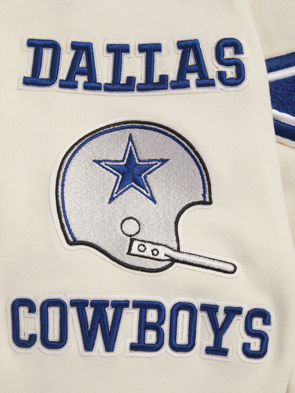Pro Standard Cowboys Pullover Hoodie Image 7 of 8. Tap to open photo gallery.