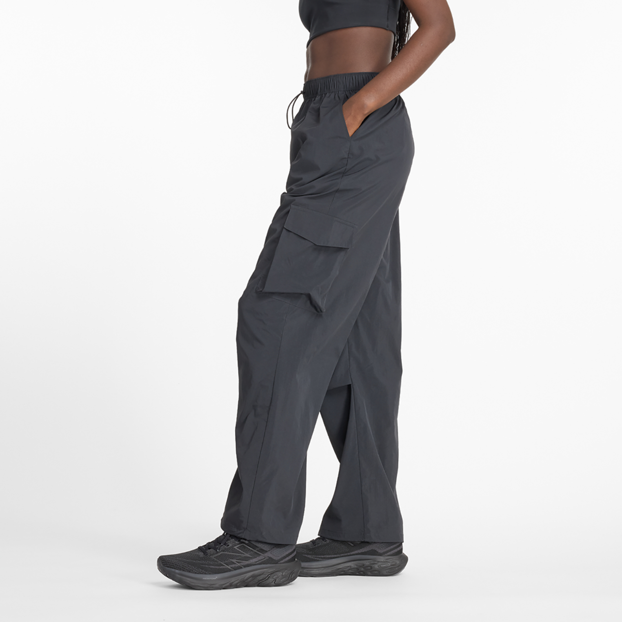 New Balance Nylon Cargo Pants Image 3 of 6. Tap to open photo gallery.