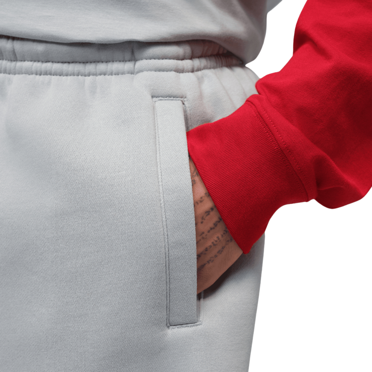 Jordan Short extensible en molleton Brooklyn Image 3 de 6. Appuyez pour ouvrir la galerie de photos.