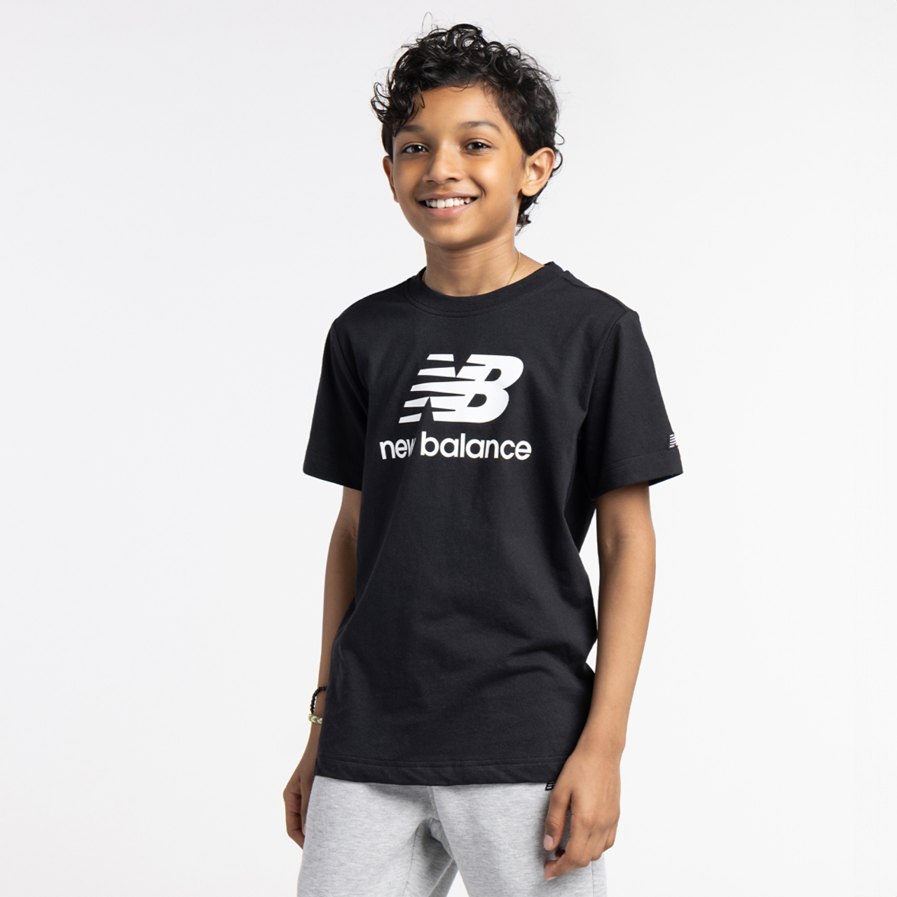 New Balance Core Logo T-Shirt Image 1 of 5. Tap to open photo gallery.