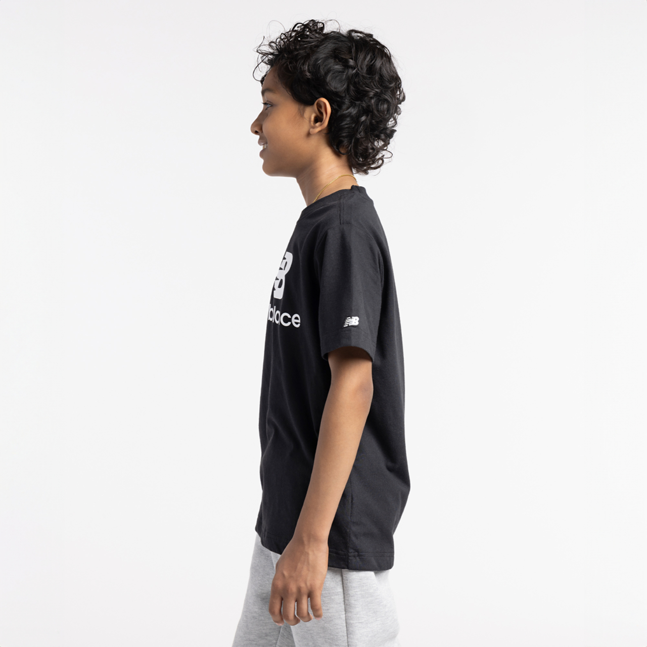 New Balance Core Logo T-Shirt Image 3 of 5. Tap to open photo gallery.