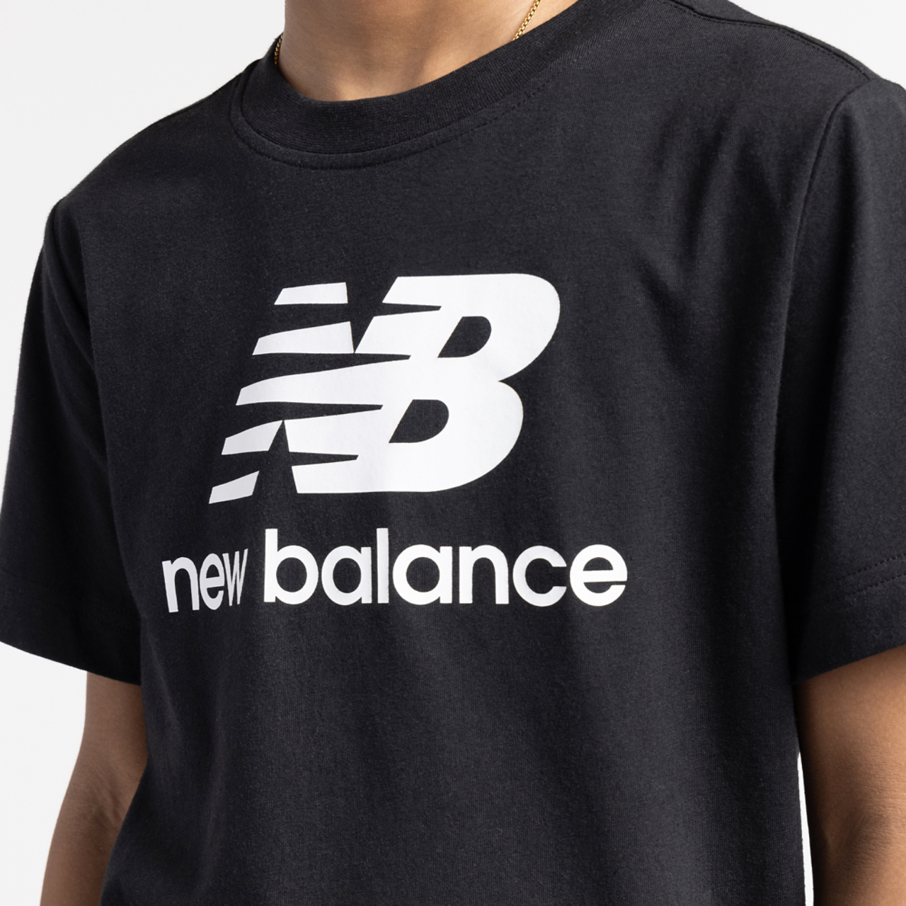 New Balance Core Logo T-Shirt Image 4 of 5. Tap to open photo gallery.