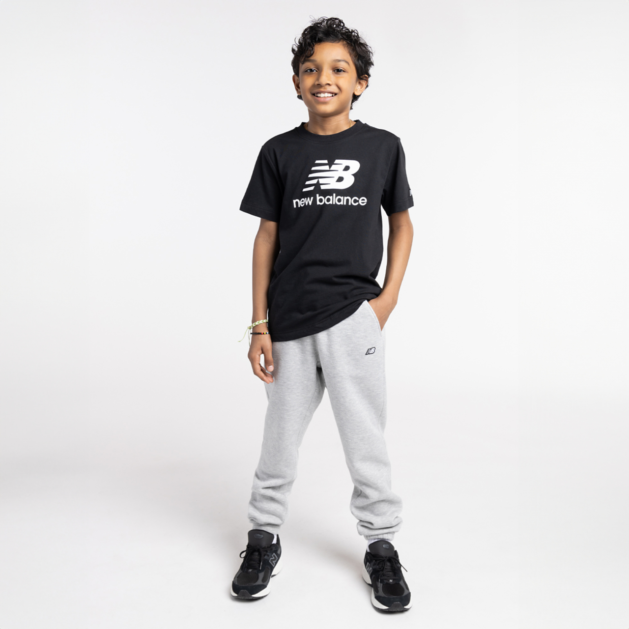 New Balance Core Logo T-Shirt Image 5 of 5. Tap to open photo gallery.