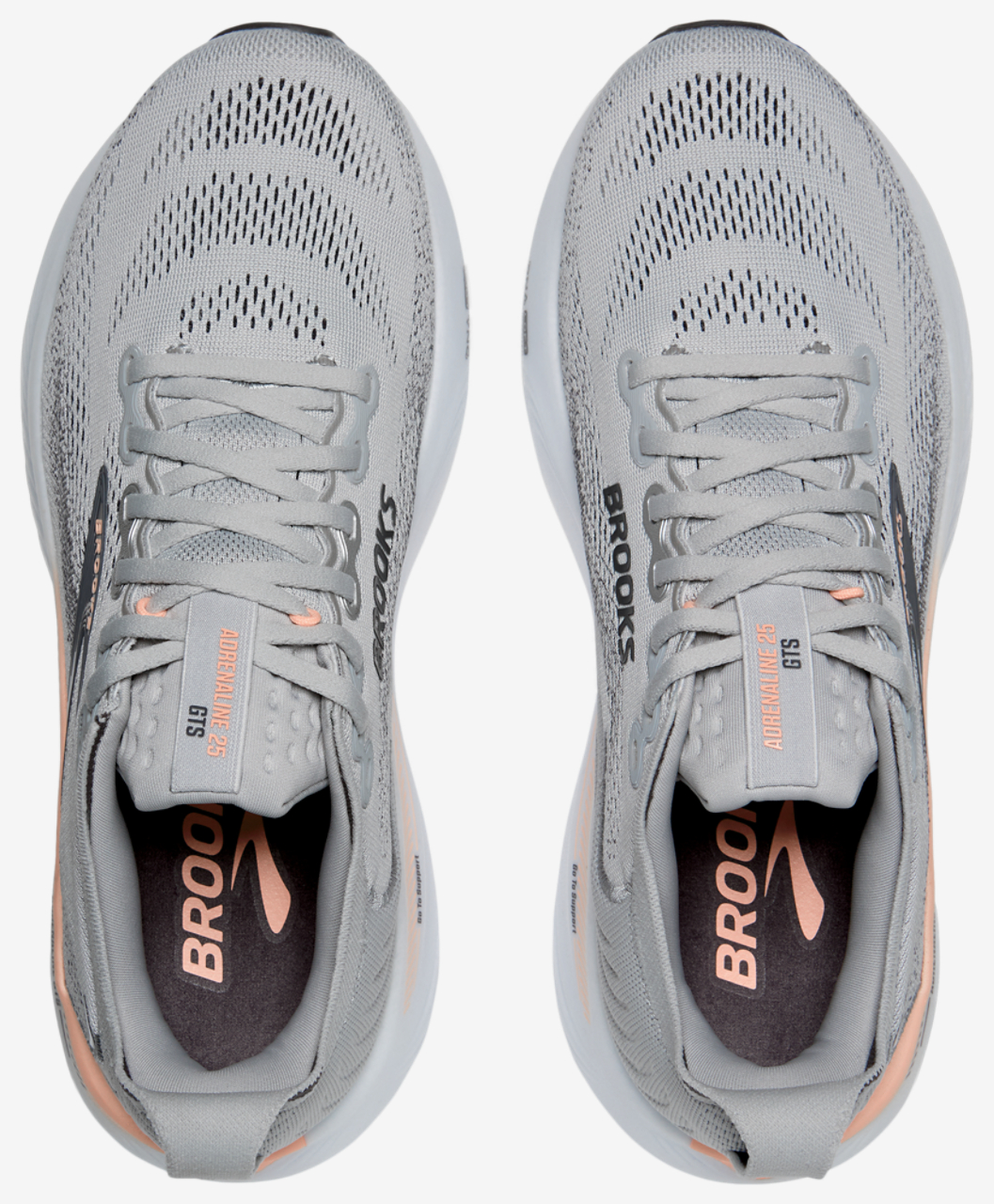 Brooks Adrenaline GTS 25 Wide Image 4 of 7. Tap to open photo gallery.