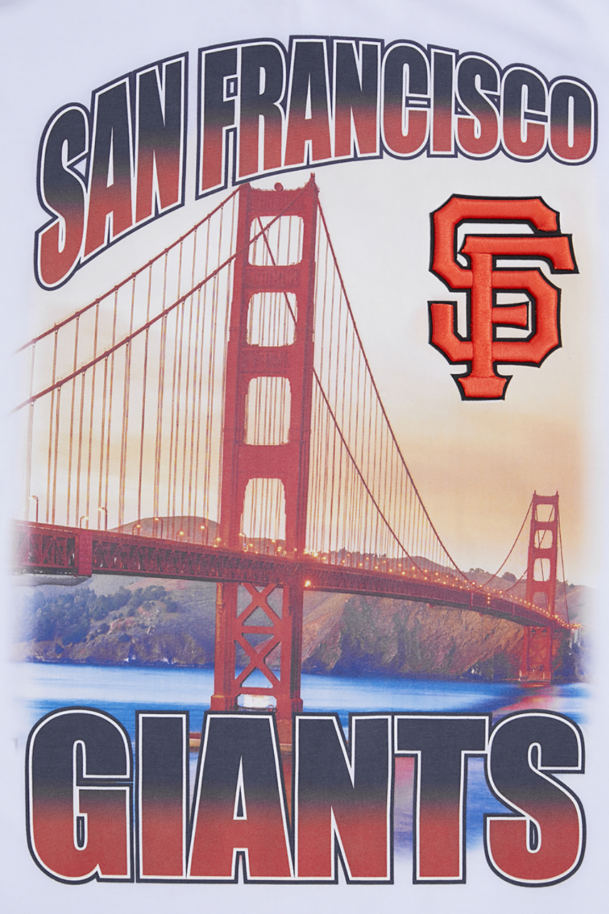 Pro Standard Giants Hometown Gradient T-Shirt Image 3 of 8. Tap to open photo gallery.