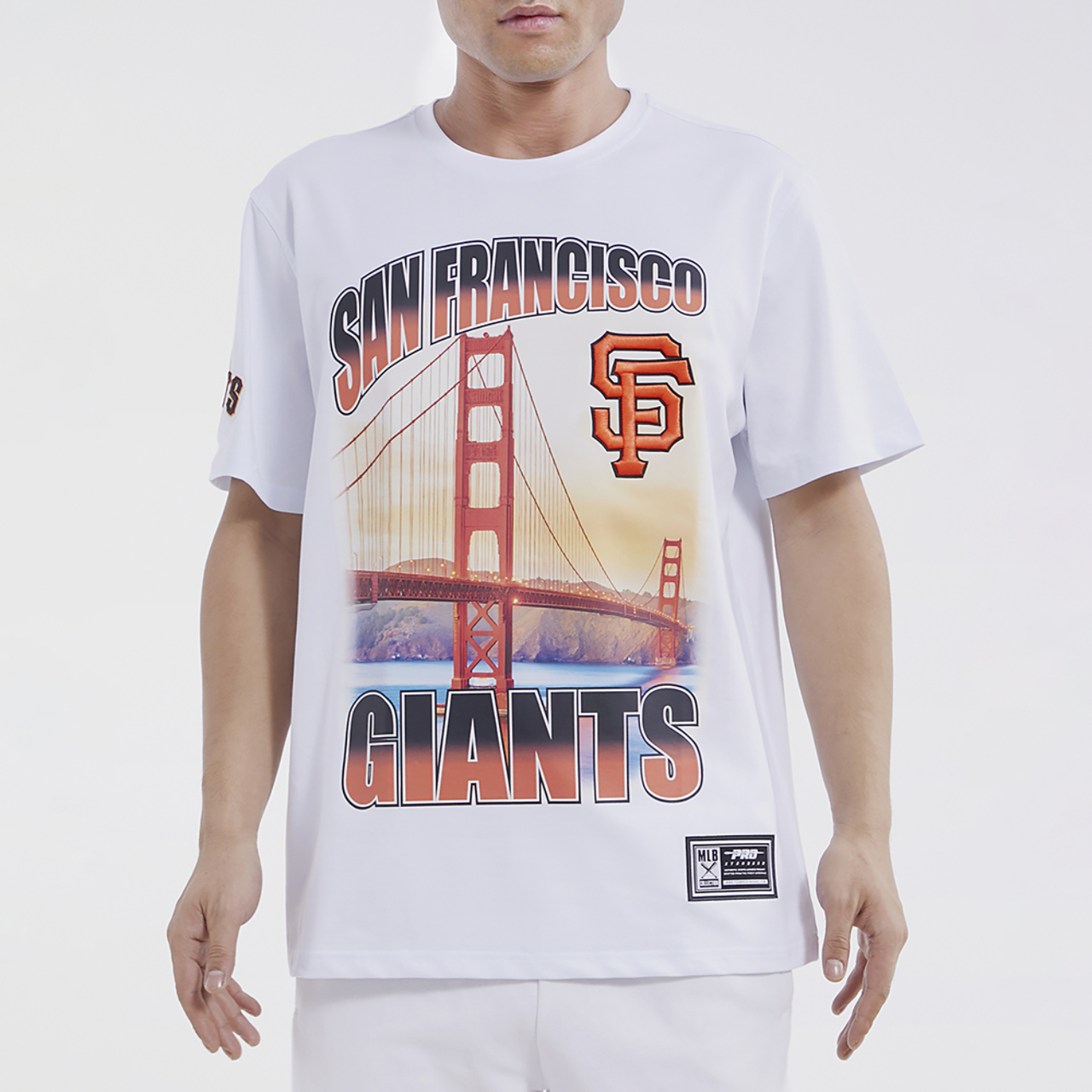 Pro Standard Giants Hometown Gradient T-Shirt Image 5 of 8. Tap to open photo gallery.